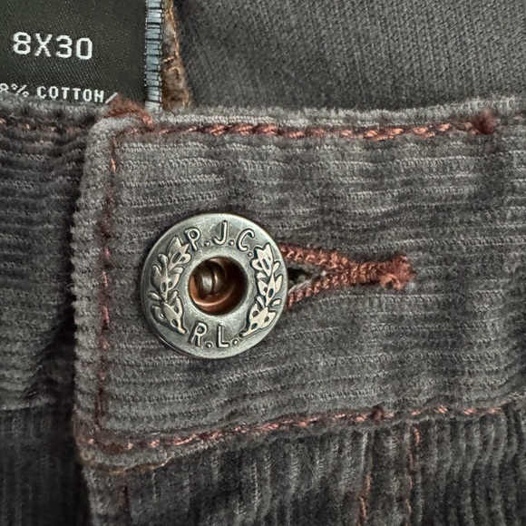 Polo by Ralph Lauren womens Dark Gray Bootcut Y2K Jeans - Picture 6 of 12